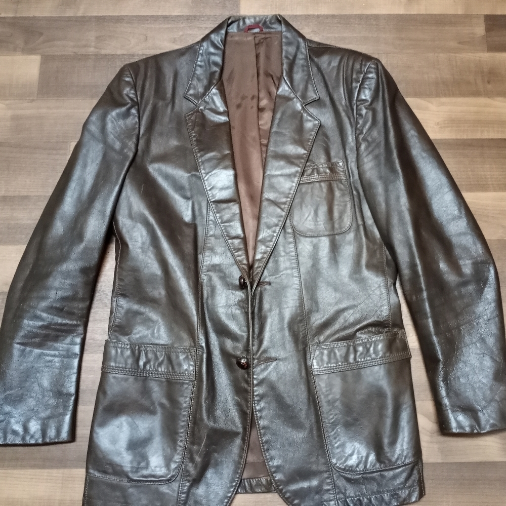 William Barry leather jacket